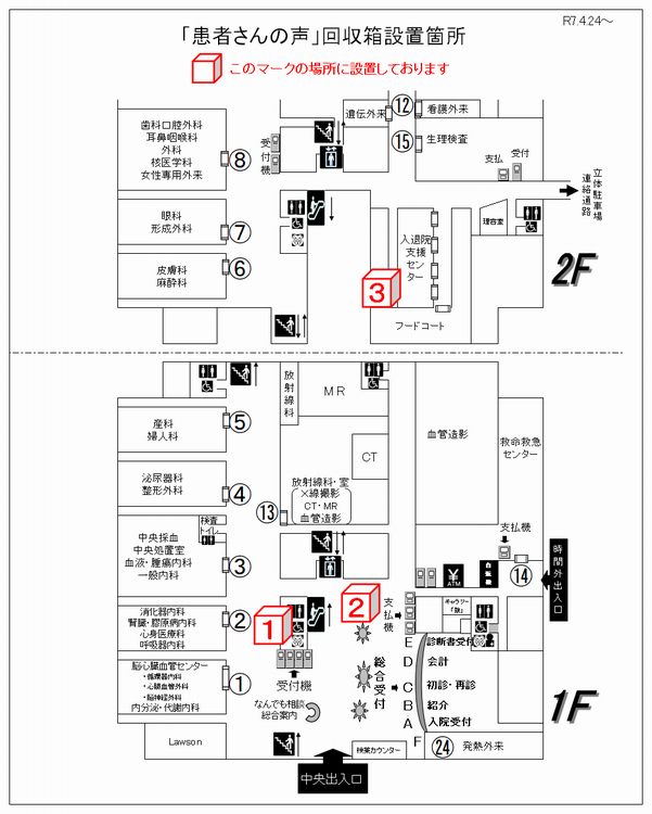 回収箱設置個所